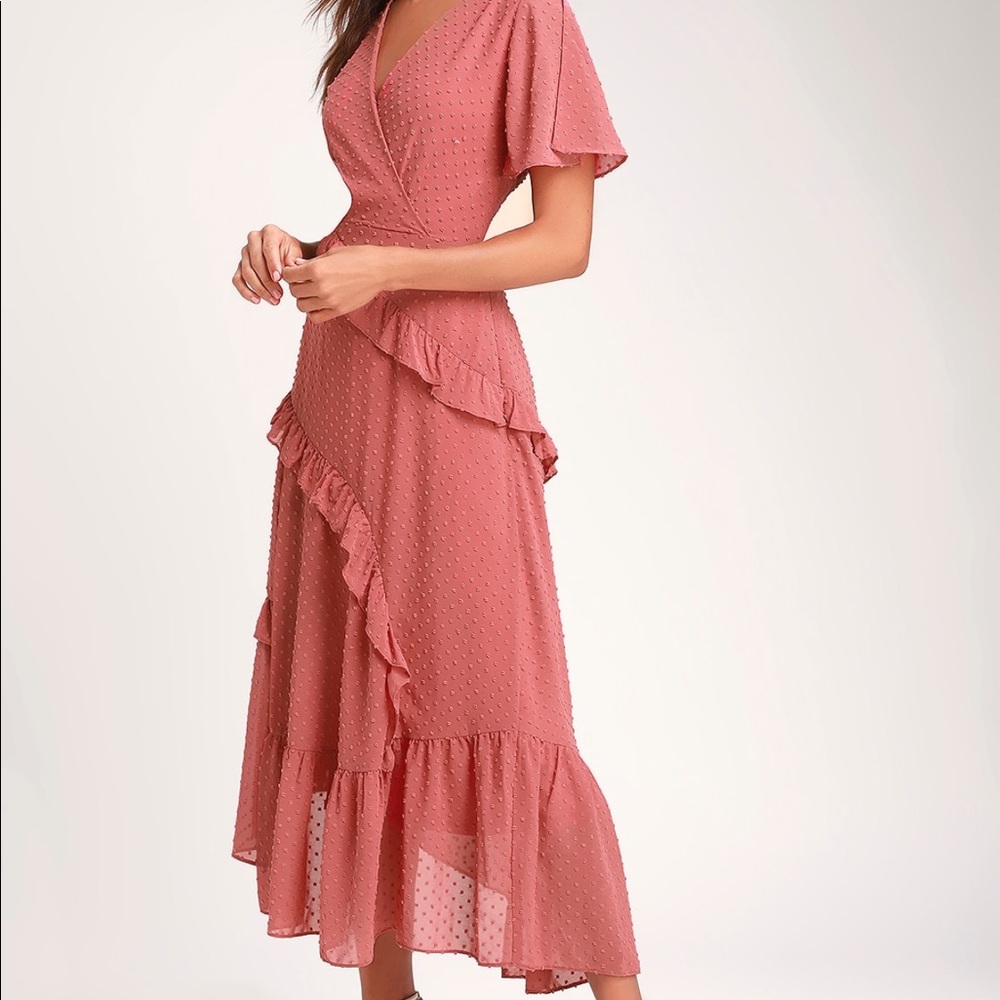 Next To You Rusty Rose Dress